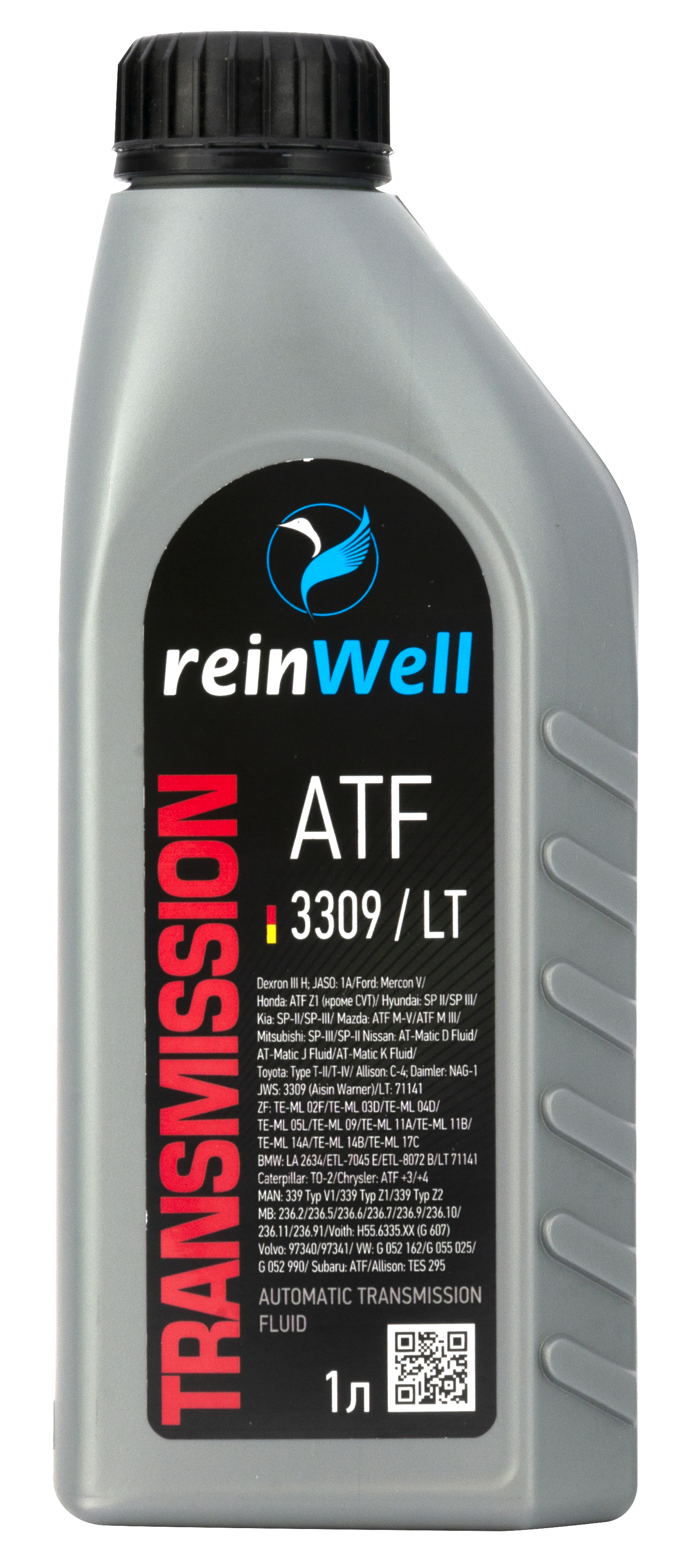 4980 ReinWell Трансмиссионное масло ATF 3309/LT (1л)