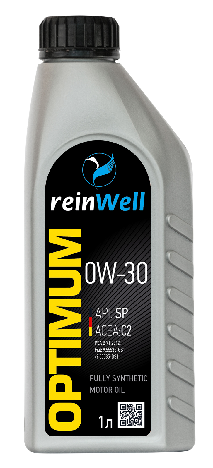 4947 ReinWell Моторное масло 0W-30 API SP, ACEA C2 (1л)